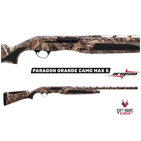 ARMSAN PARAGON GRANDE CAMO MAX 5 OTOMATİK YİVSİZ AV TÜFEĞİ